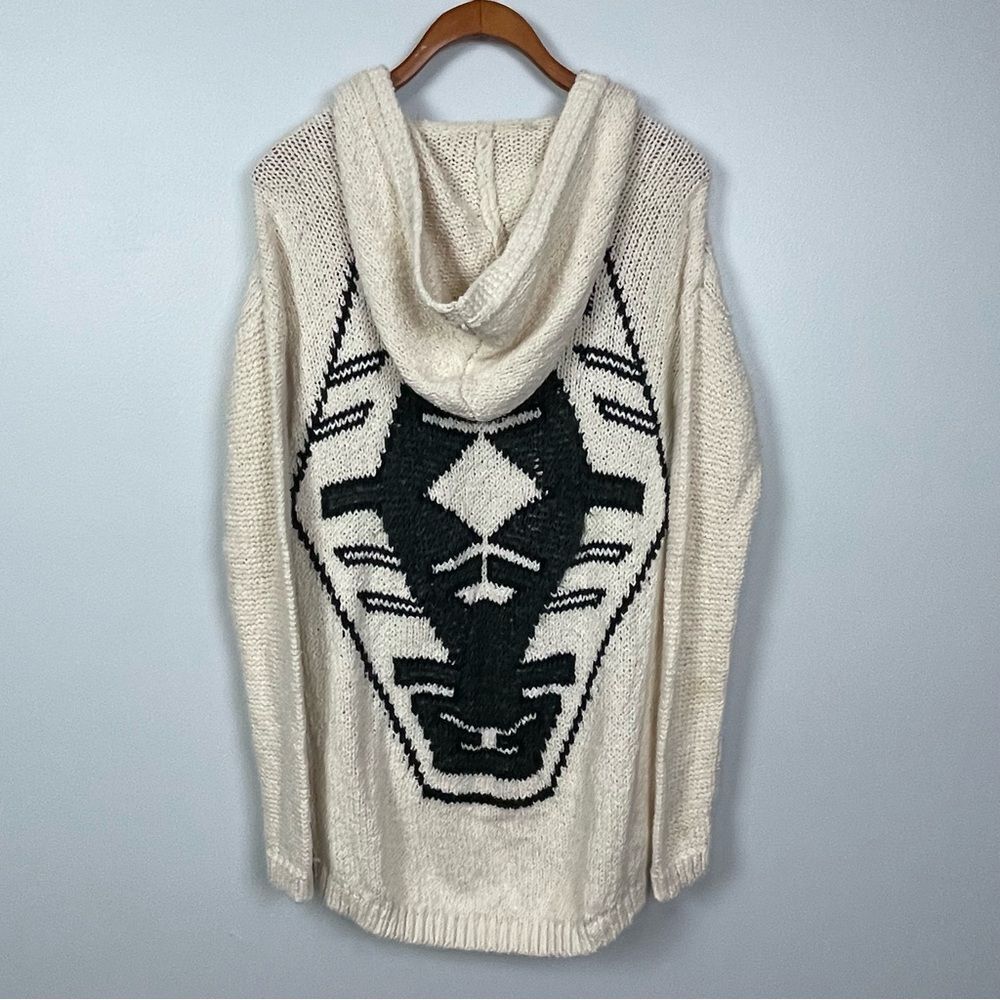 Silver Jeans Co. Long Zip-Up Sweater Cardigan | Size Small - Picture 5 of 6